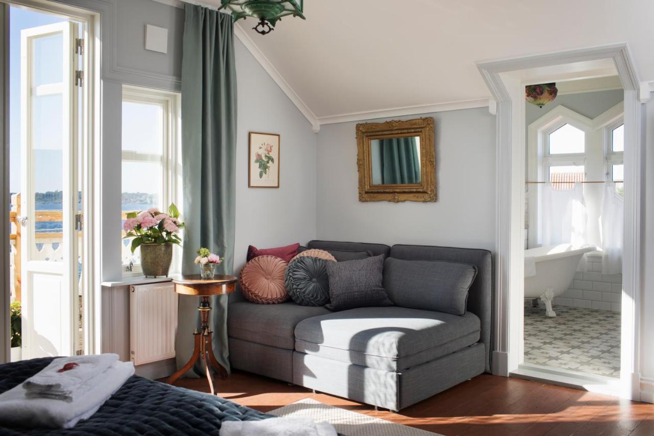 Strandflickornas Annex Gula Villan Lysekil Exterior foto